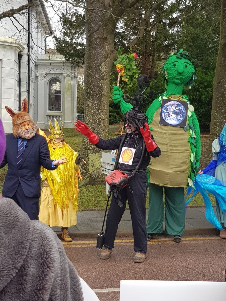 The Fox and the Ghost show by Crude Oil Mechanicals